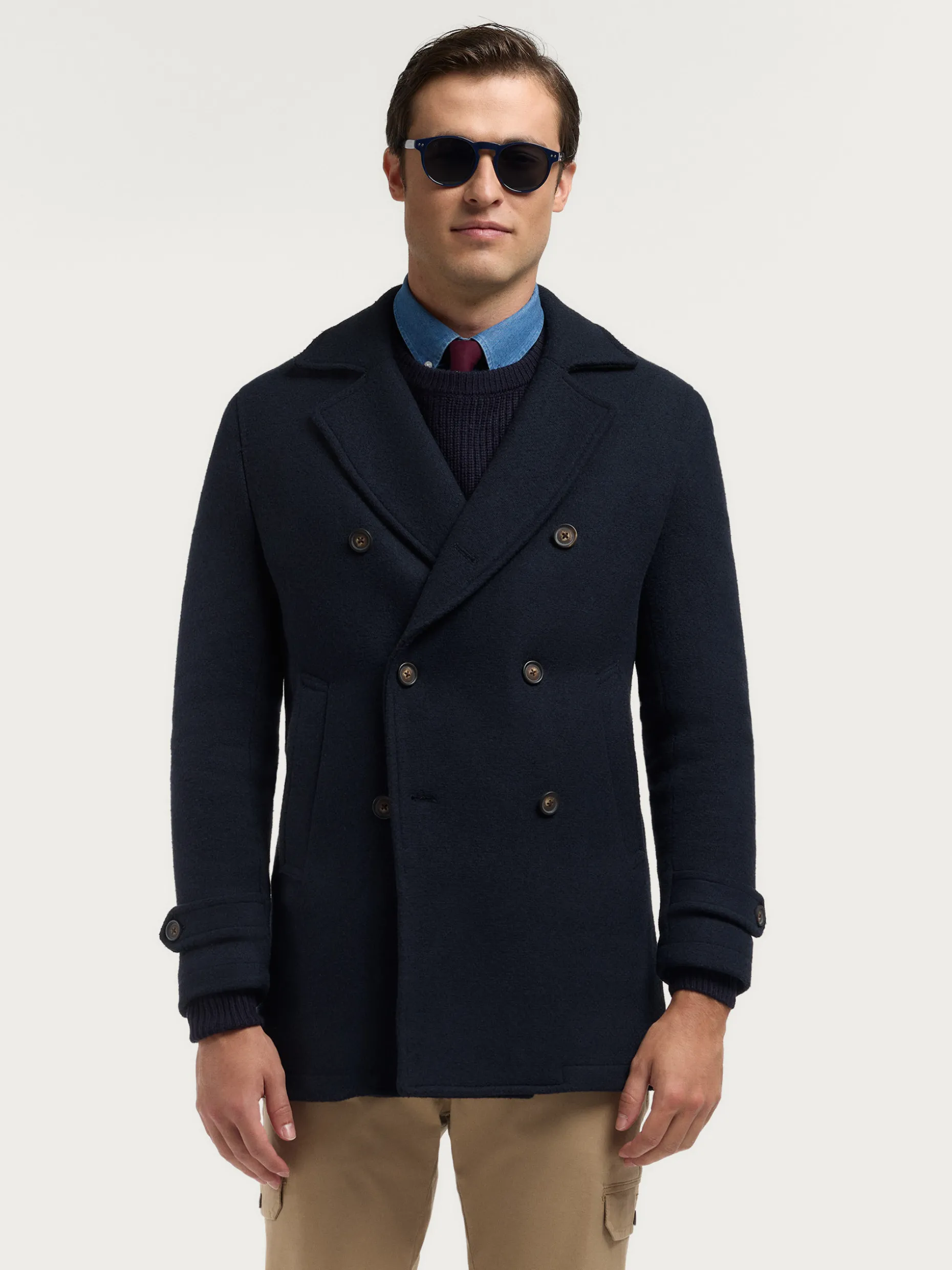 ABRIGO BREM AZUL MARINO