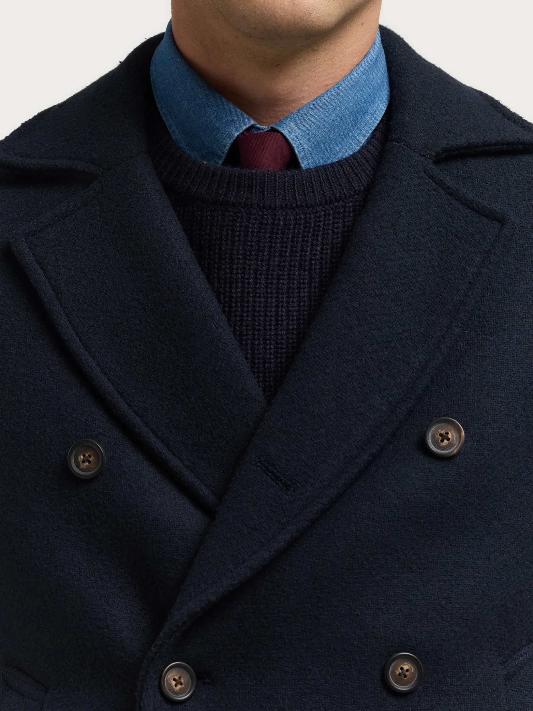 ABRIGO BREM AZUL MARINO