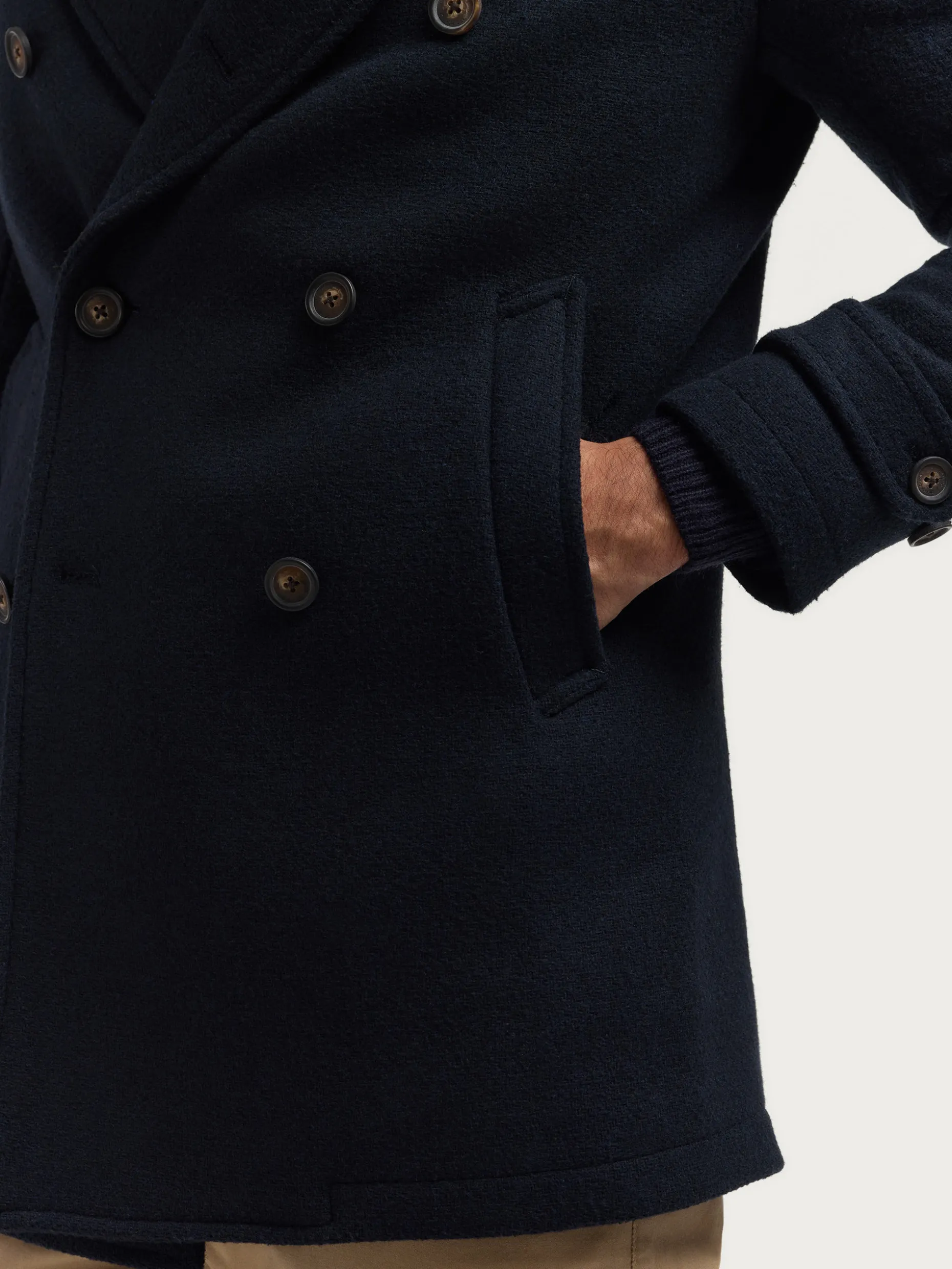 ABRIGO BREM AZUL MARINO