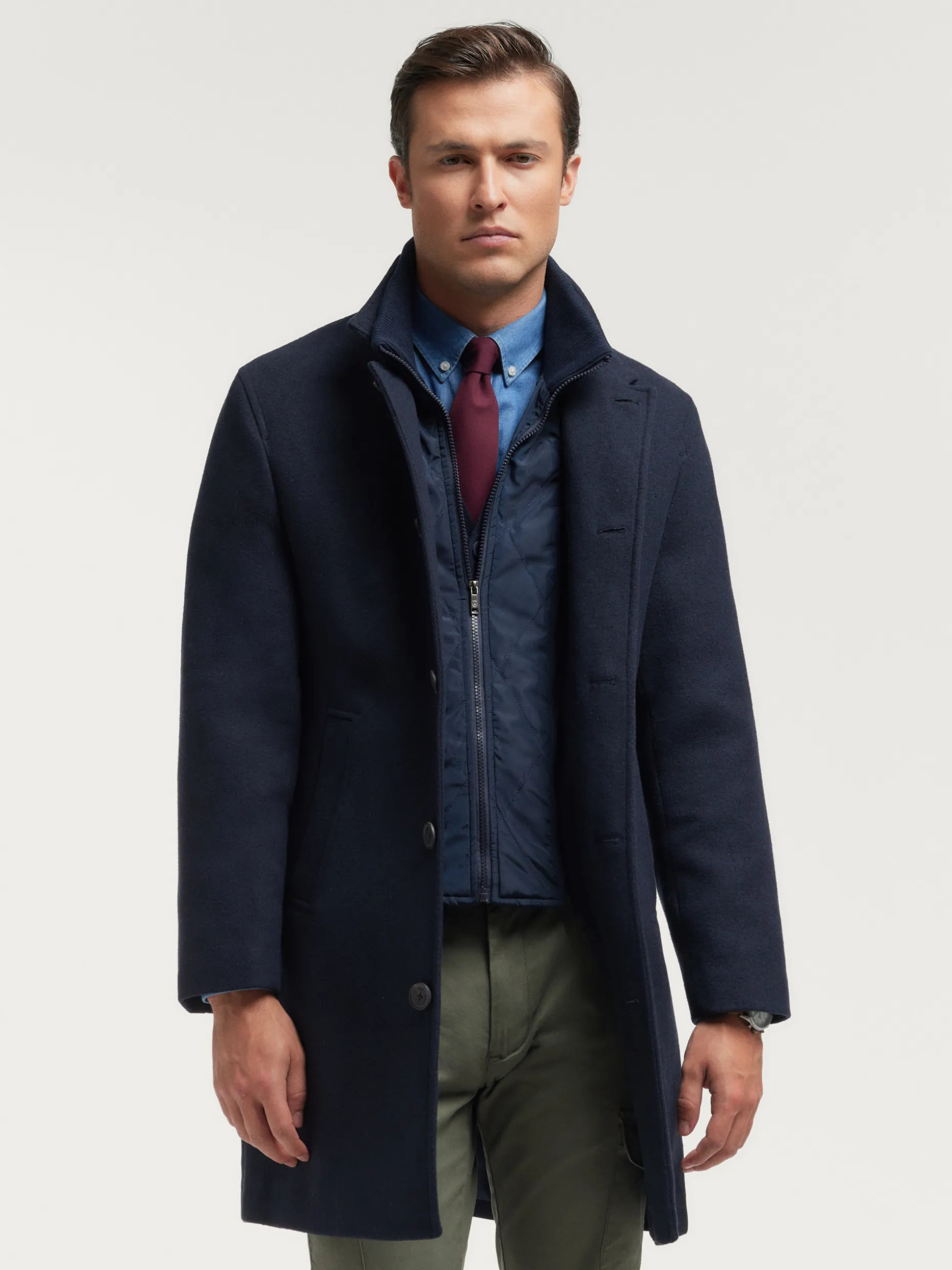 ABRIGO STEVEN AZUL MARINO