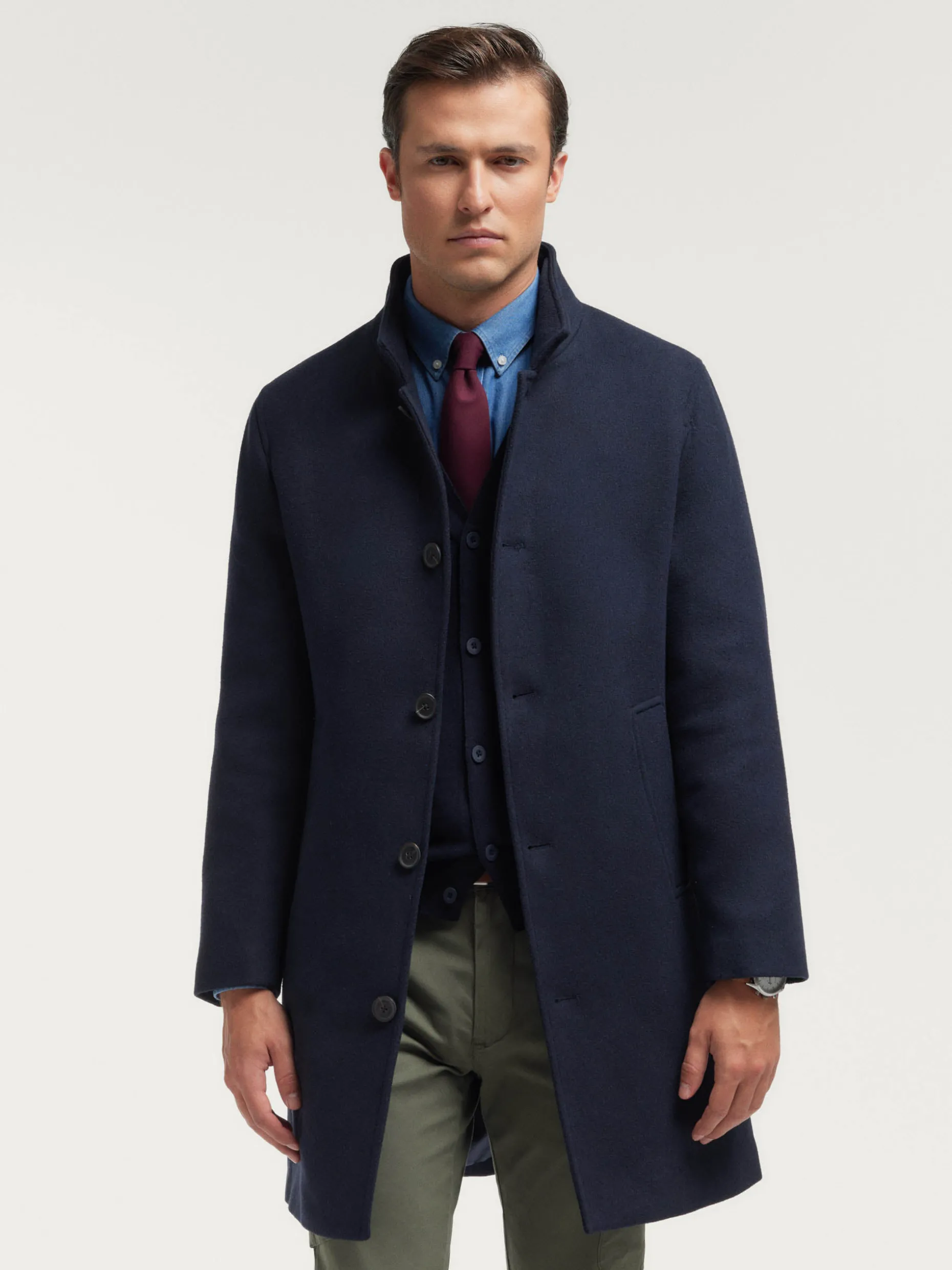 ABRIGO STEVEN AZUL MARINO