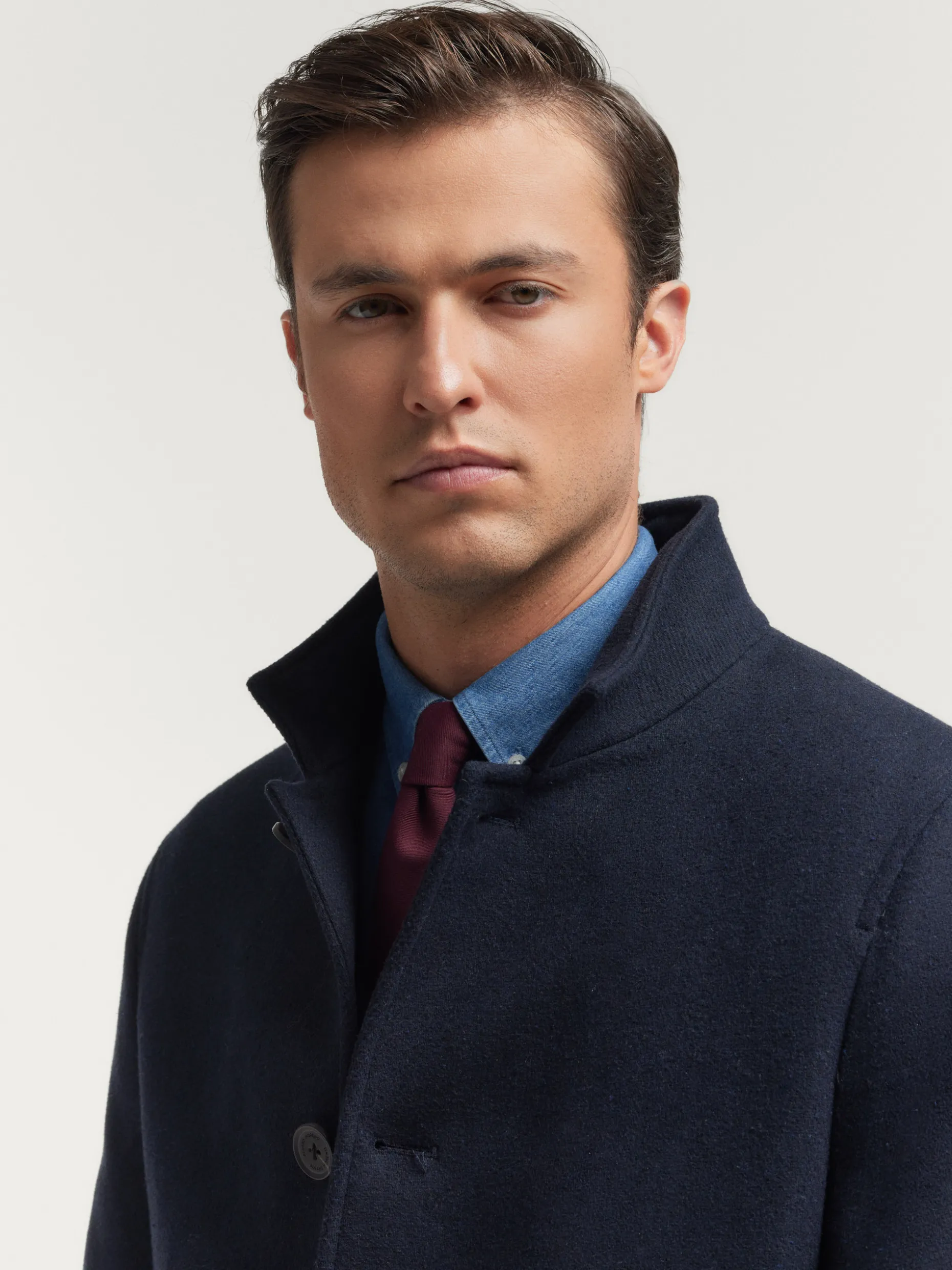 ABRIGO STEVEN AZUL MARINO