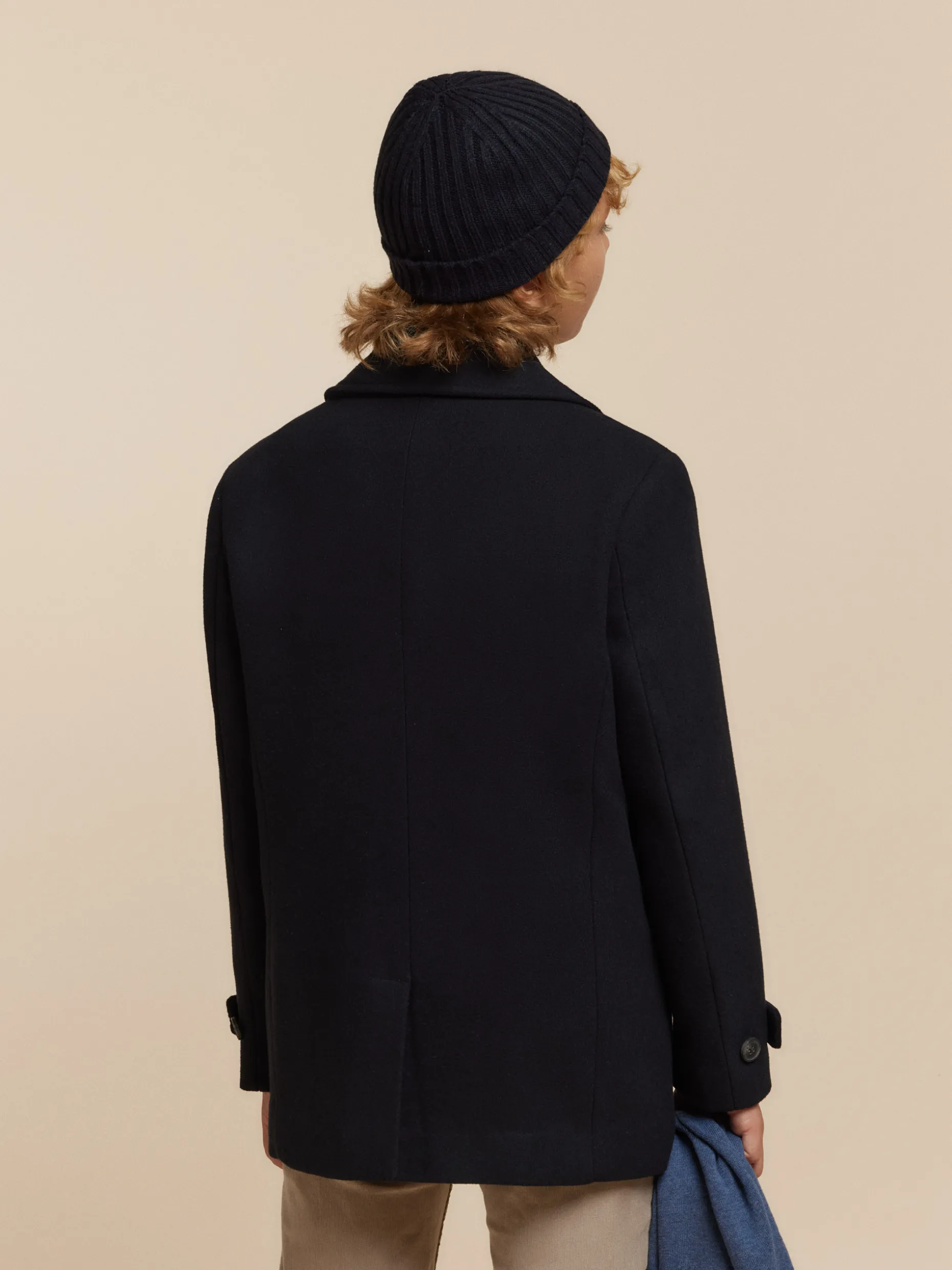 ABRIGO THOMAS KIDS AZUL MARINO