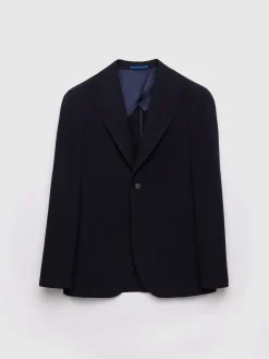 AMERICANA CAPO PLAIN AZUL MARINO