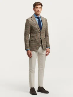 AMERICANA CUADRO HARRIS VERDE