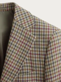 AMERICANA CUADRO HARRIS VERDE