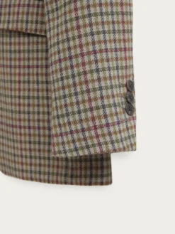 AMERICANA CUADRO HARRIS VERDE