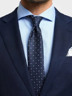 AMERICANA FIL A FIL AZUL MARINO