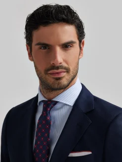 AMERICANA FIL A FIL AZUL MARINO