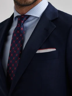 AMERICANA FIL A FIL AZUL MARINO