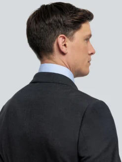 AMERICANA FIL A FIL CRUZADO GRIS