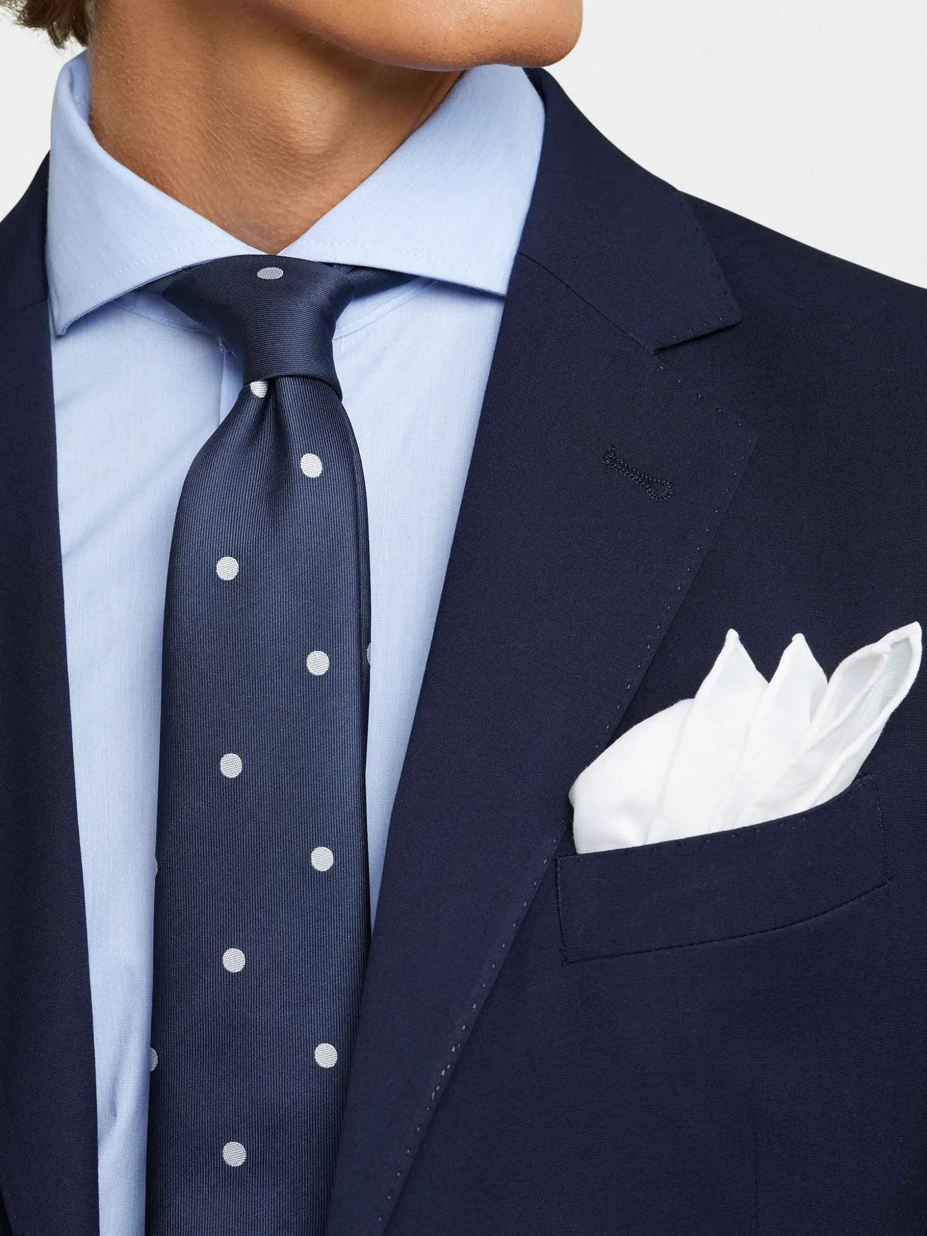 AMERICANA PLAIN SLIM AZUL MARINO