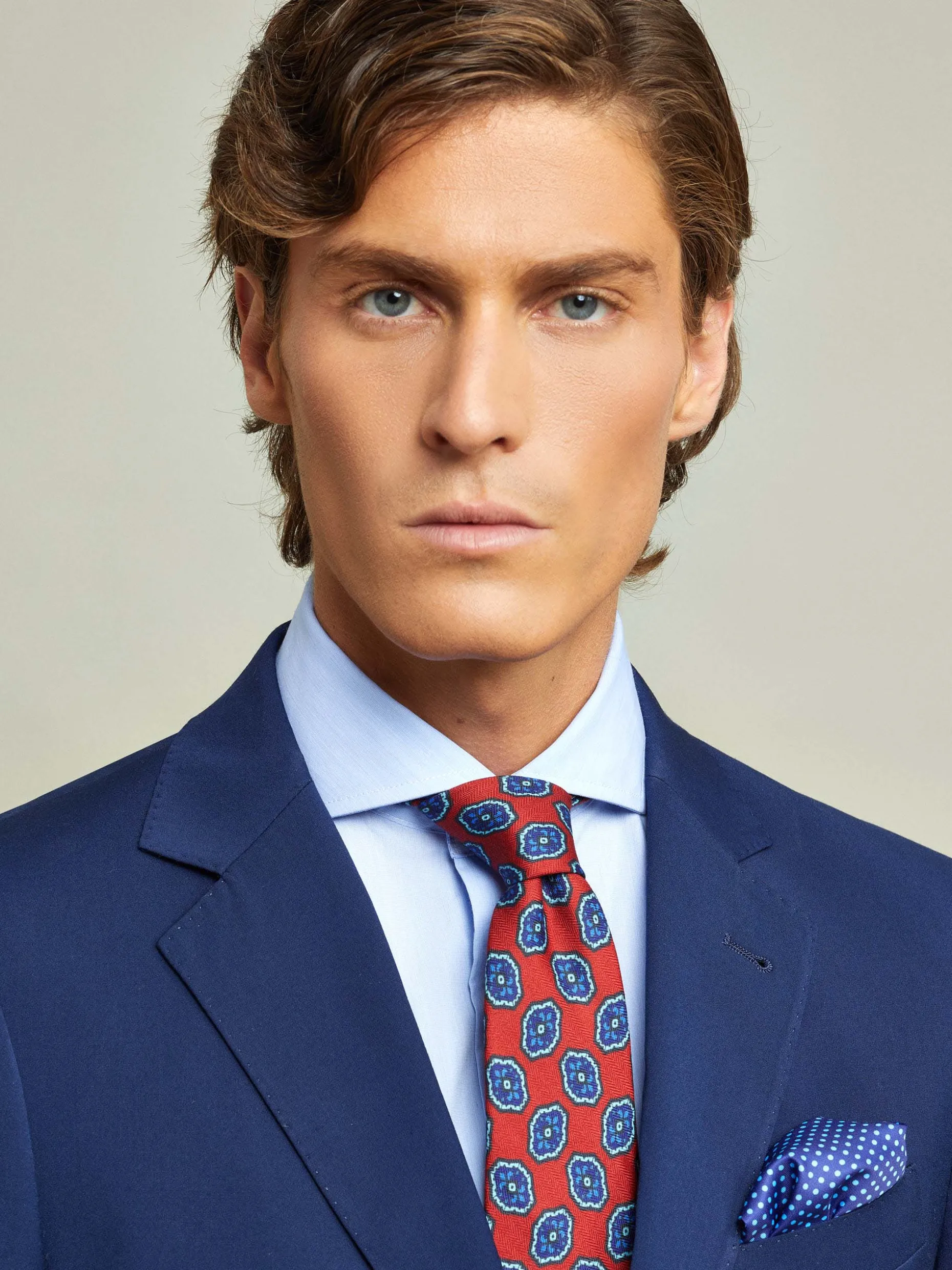 AMERICANA PLAIN SLIM AZUL