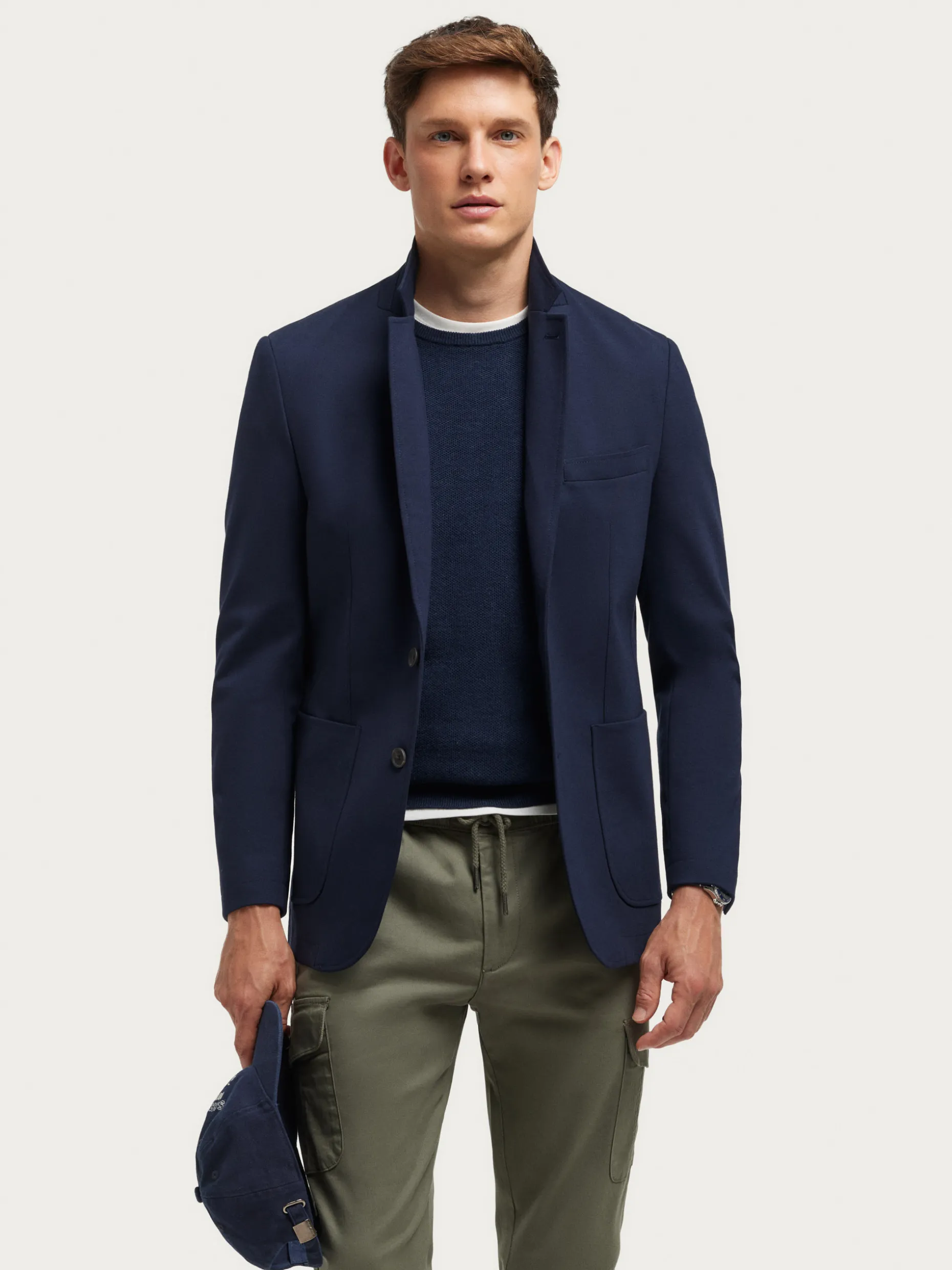 AMERICANA PUNTO AZUL MARINO