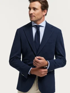 AMERICANA PUNTO ESTRUCTURA AZUL MARINO