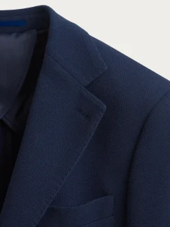 AMERICANA PUNTO ESTRUCTURA AZUL MARINO