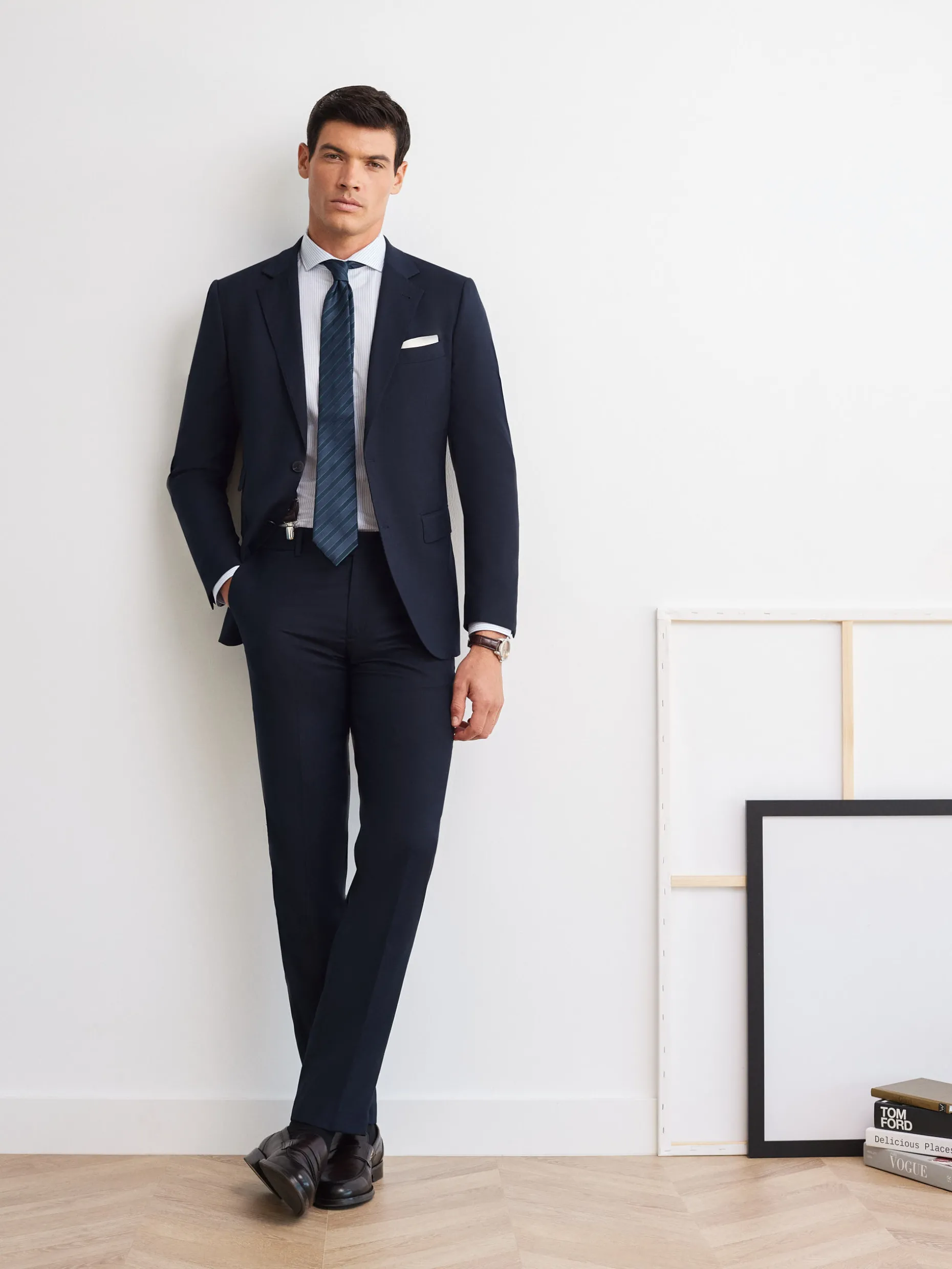 AMERICANA TWILL AZUL MARINO