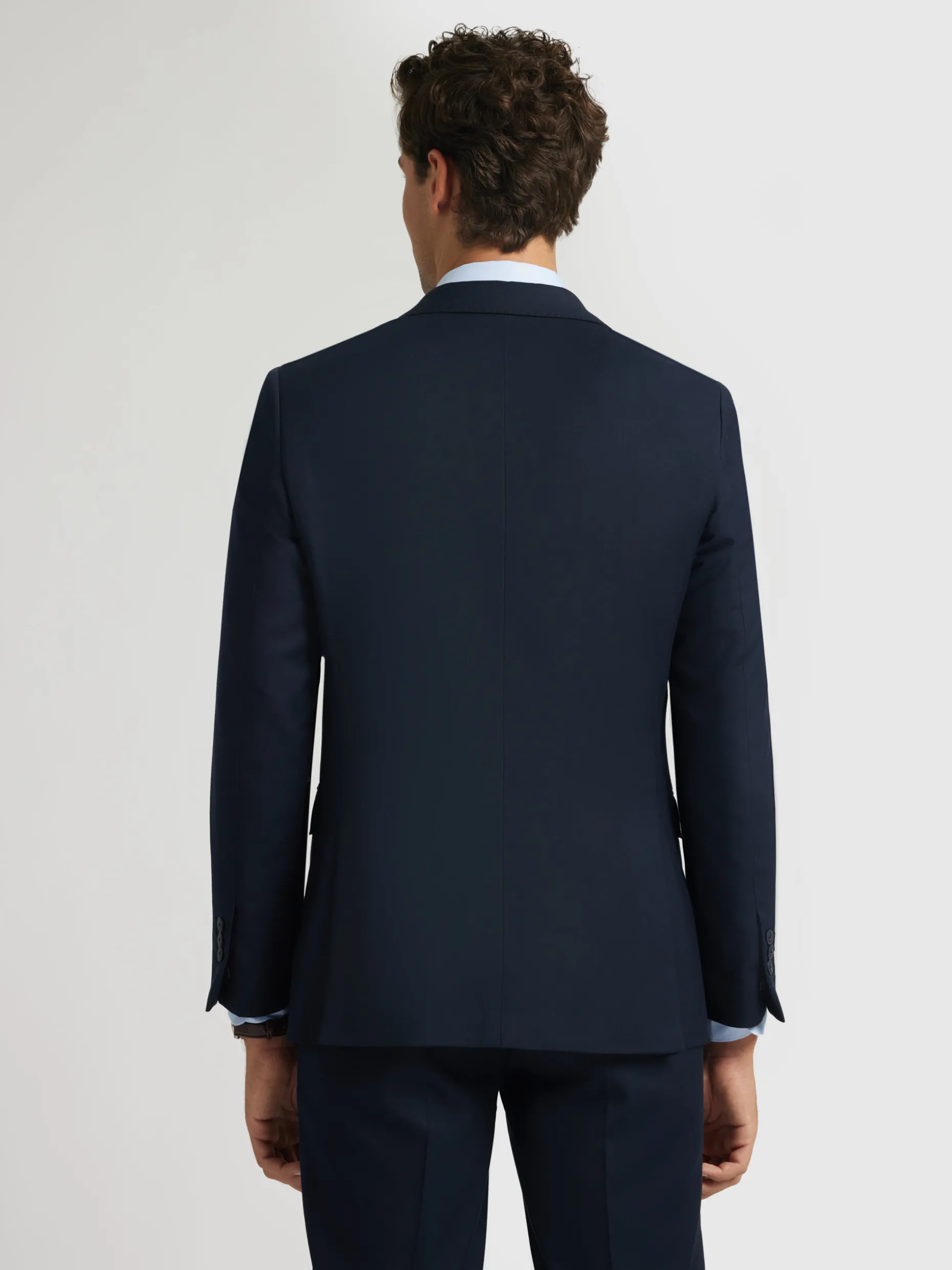 AMERICANA TWILL CRUZADO AZUL MARINO