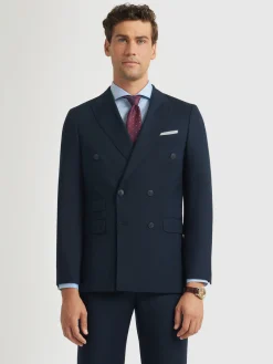 AMERICANA TWILL CRUZADO AZUL MARINO