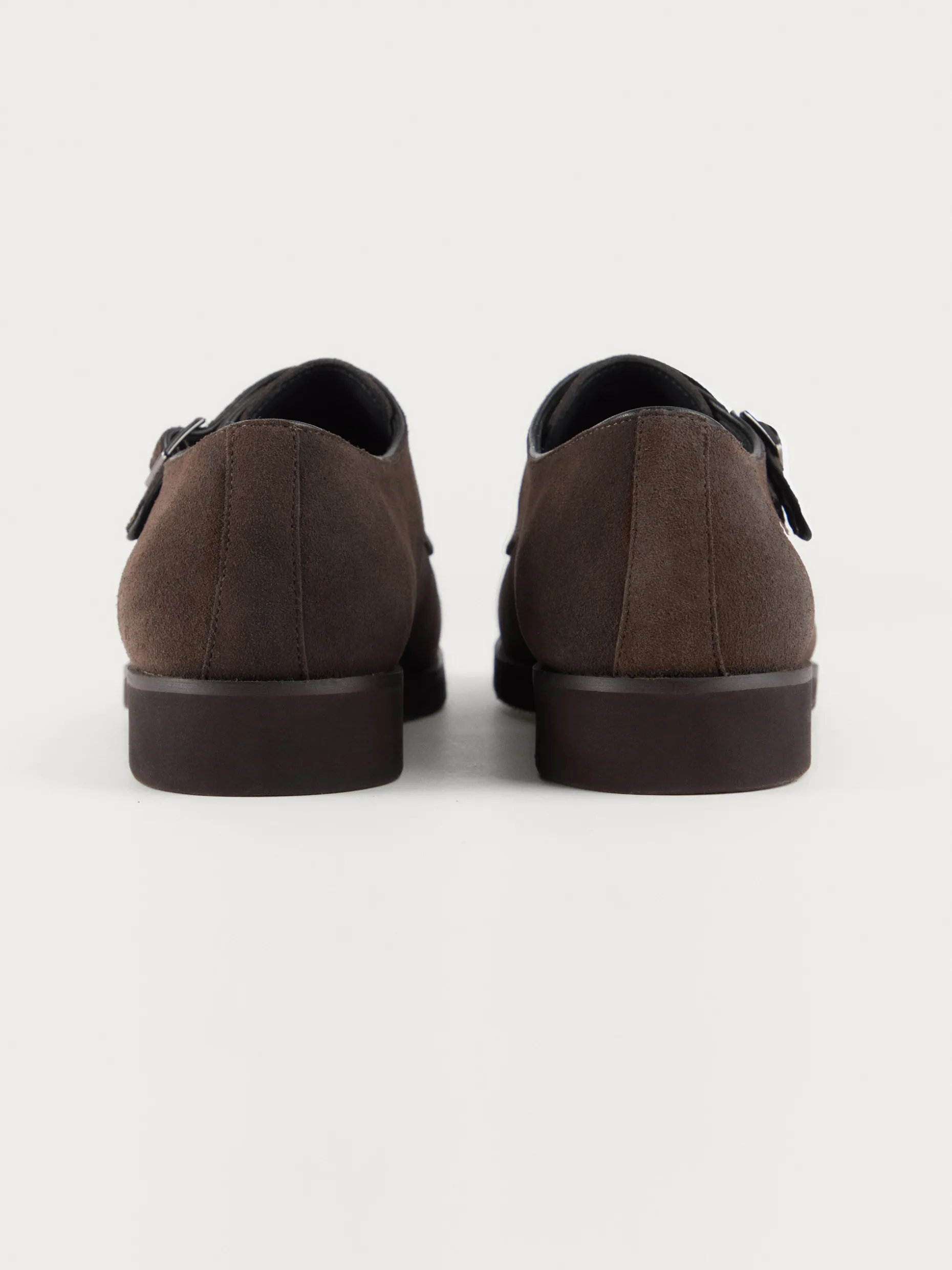 BLUCHER DOBLE HEBILLA MARRÓN