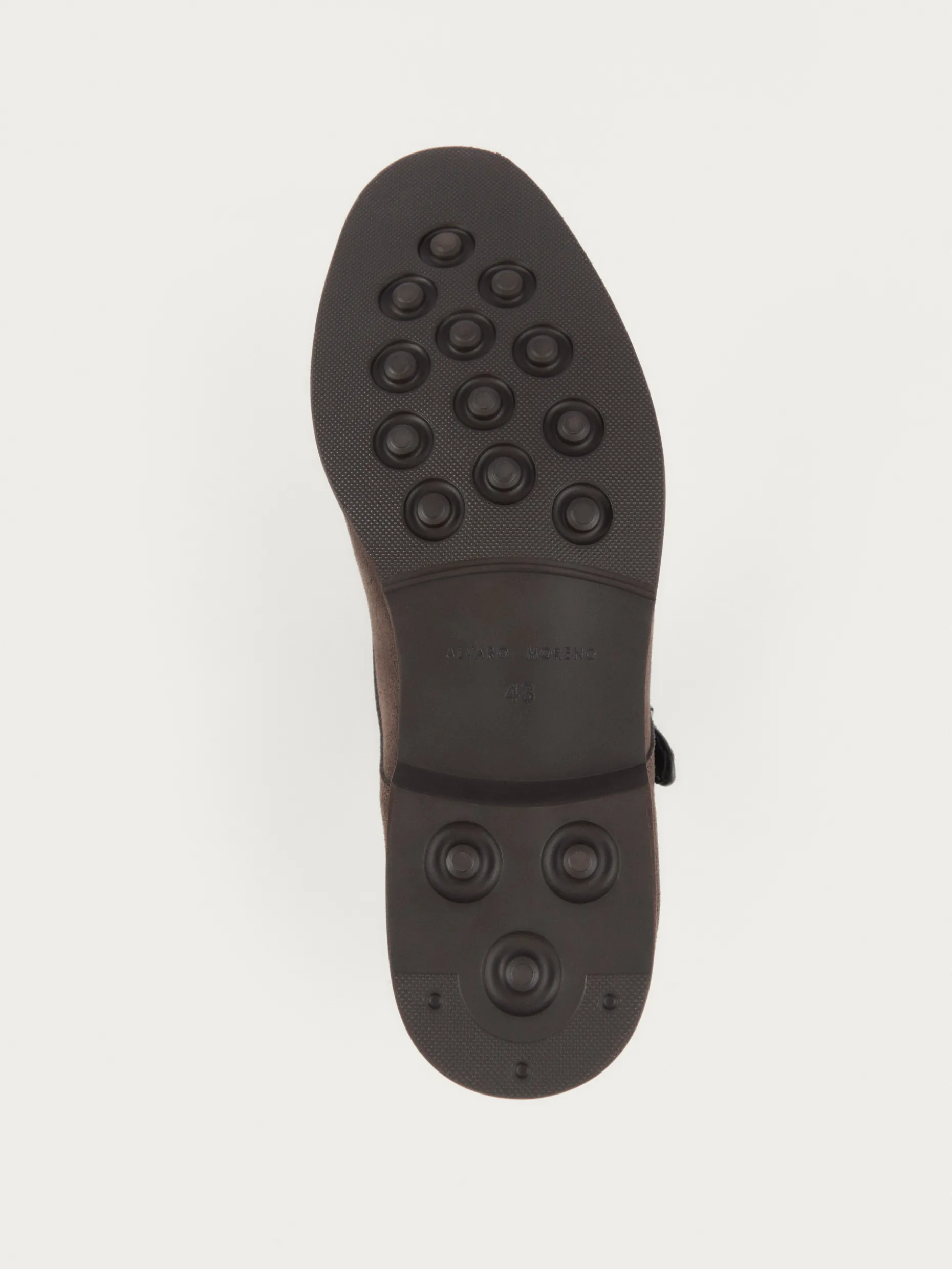 BLUCHER DOBLE HEBILLA MARRÓN