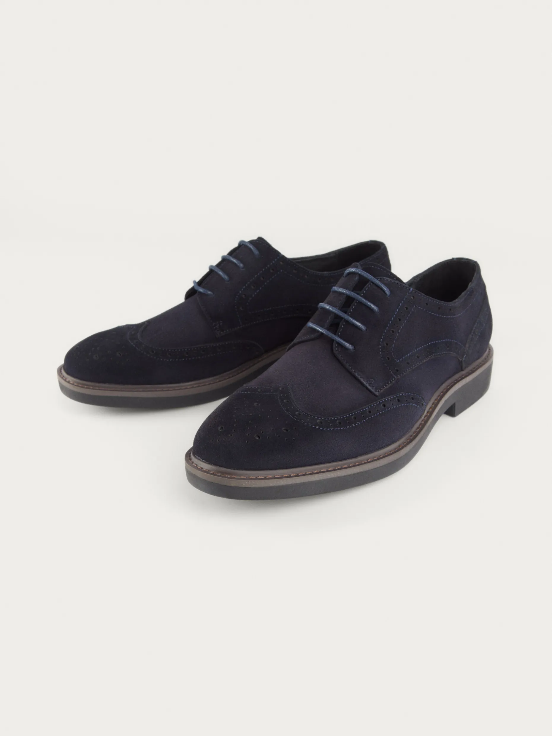 BLUCHER PICADO AZUL MARINO