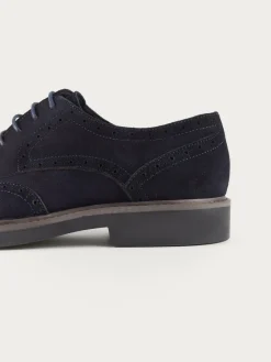 BLUCHER PICADO AZUL MARINO