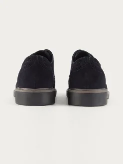 BLUCHER PICADO AZUL MARINO