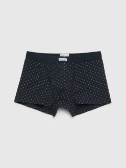 BOXER GRAIN AZUL MARINO