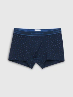 BOXER LOGOS AZUL MARINO