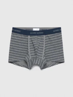 BOXER STRIPES AZUL MARINO