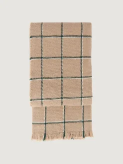 BUFANDA CHECKS MARRÓN