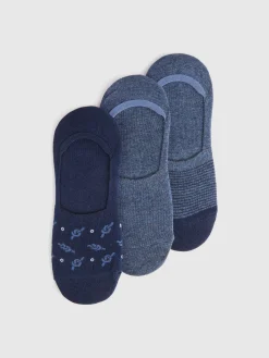 CALCETINES INVISIBLES AZUL