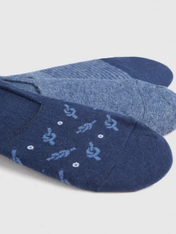 CALCETINES INVISIBLES AZUL