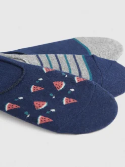 CALCETINES INVISIBLES AZUL MARINO