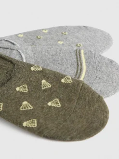 CALCETINES INVISIBLES GRIS