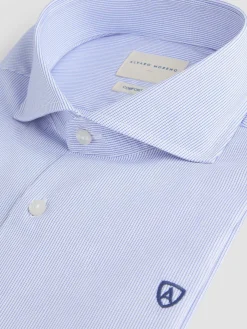 CAMISA COMFORT CHECKS AZUL