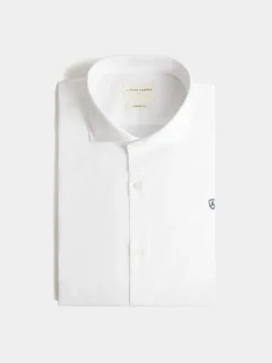 CAMISA COMFORT FIL A FIL BLANCO