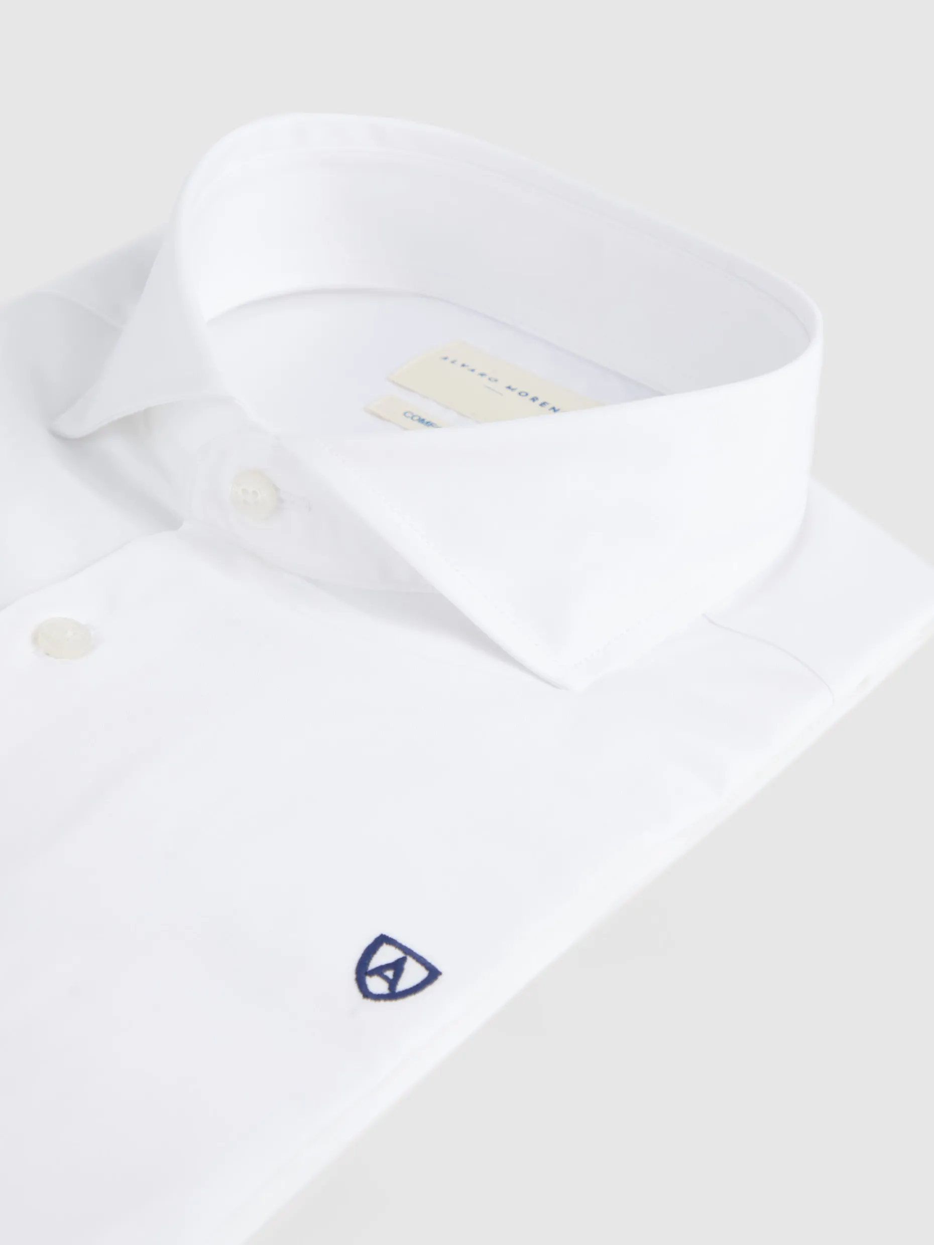 CAMISA COMFORT FIL A FIL BLANCO