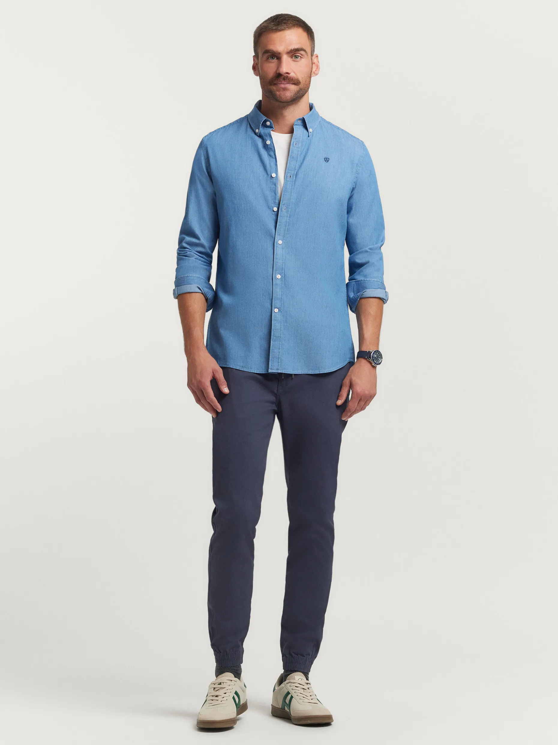 CAMISA DENIM CANUTILLO AZUL