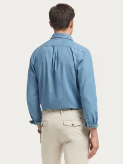 CAMISA DENIM JACK AZUL