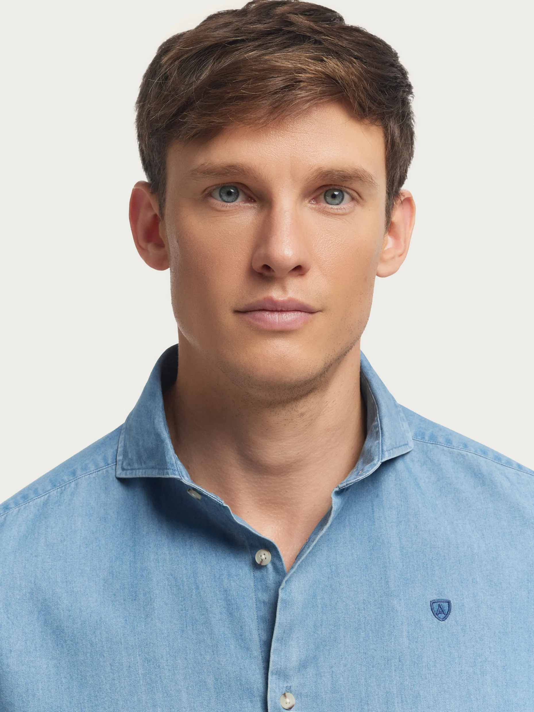 CAMISA DENIM JACK AZUL