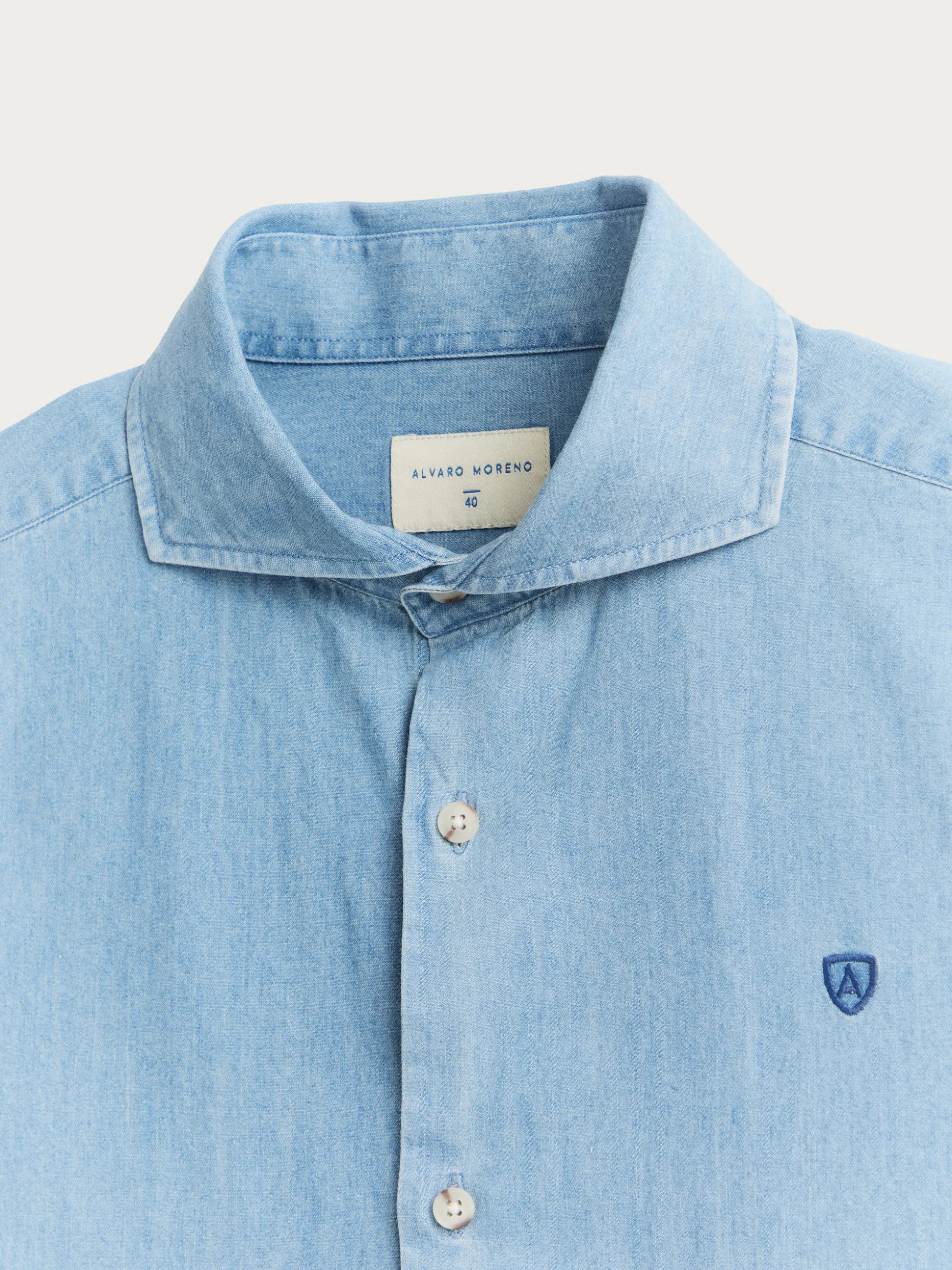 CAMISA DENIM JACK AZUL