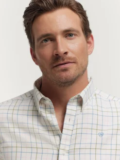 CAMISA FLANNEL CHECKS AZUL