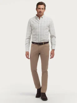 CAMISA FLANNEL CHECKS AZUL