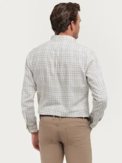 CAMISA FLANNEL CHECKS AZUL