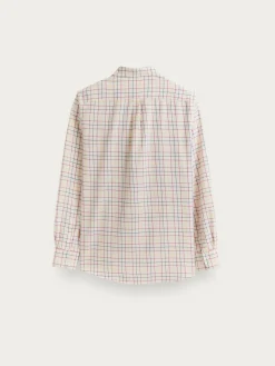 CAMISA FLANNEL CHECKS BURDEOS