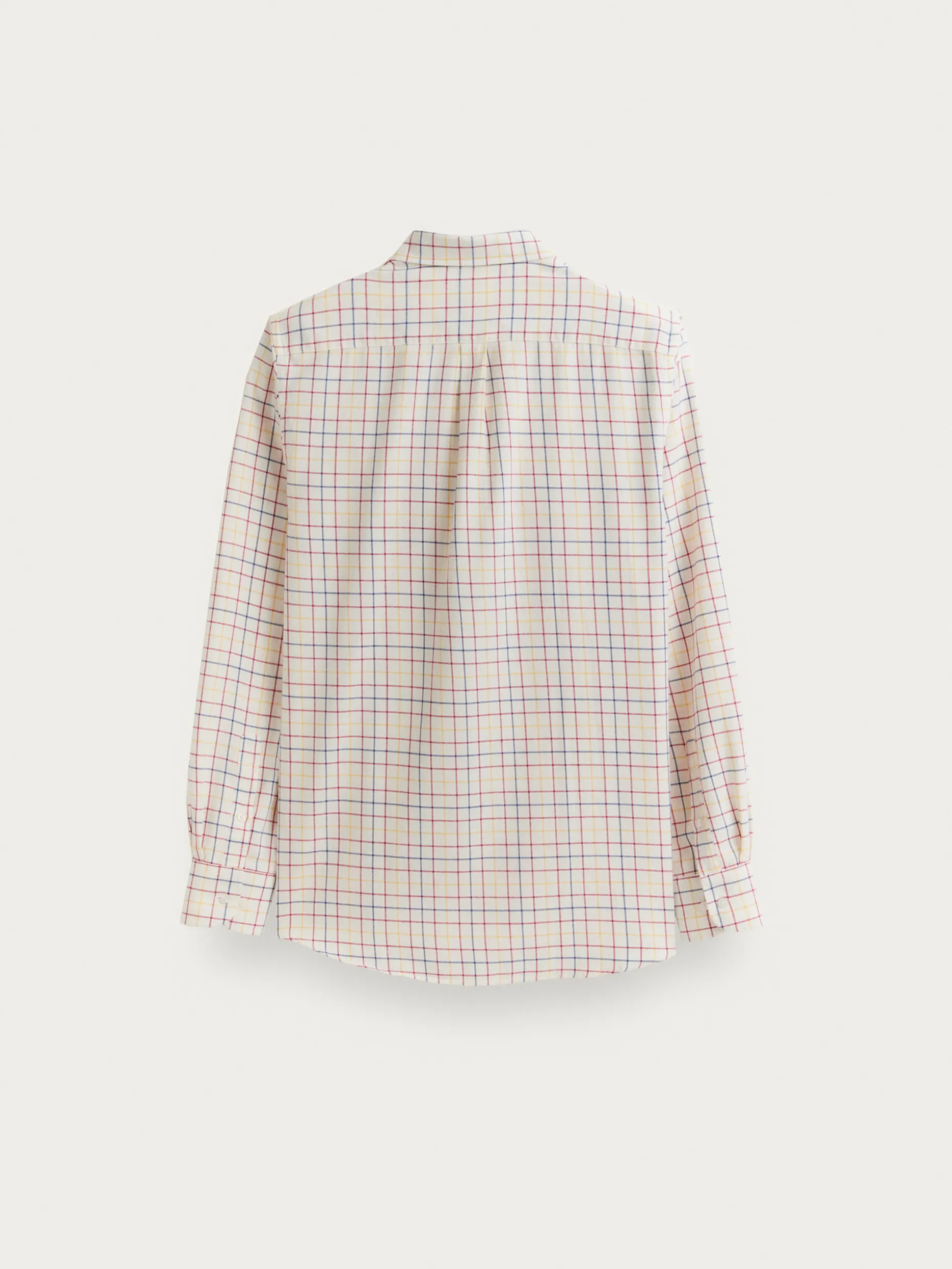 CAMISA FLANNEL CHECKS BURDEOS