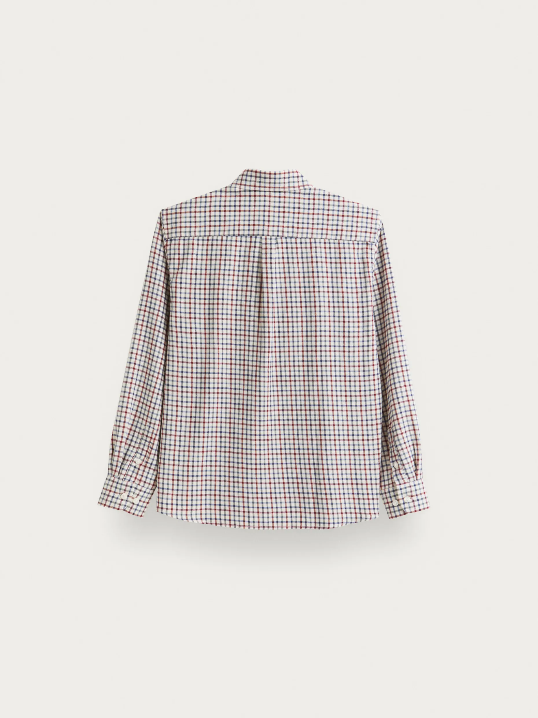 CAMISA FLANNEL CHECKS KIDS BURDEOS