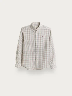CAMISA FLANNEL CHECKS KIDS BURDEOS